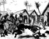 Fight between former slaves in Venezuela. The scene is similar to that described by Finnely.
